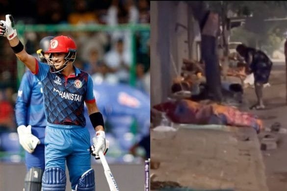 Afghanistan Cricketer Rahmanullah Gurbaz Touches Hearts in Ahmedabad with Kind Gesture on Diwali Eve