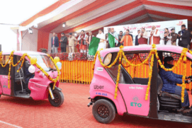 Exploring Ayodhya: A Ride in Pink with Women-Driven Electric Autos